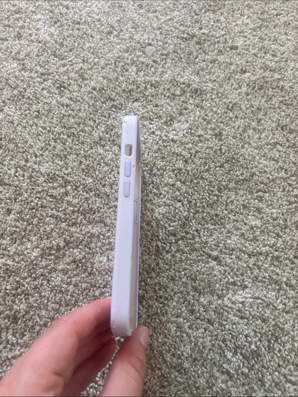 Apple iPhone 15 or iPhone 13 Purple Silicone Phone Case with MagSafe.